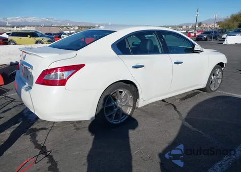 2010 Nissan Maxima 3.5 Sv z USA, uszkodzony, nr VIN 1N4AA5AP0AC841753